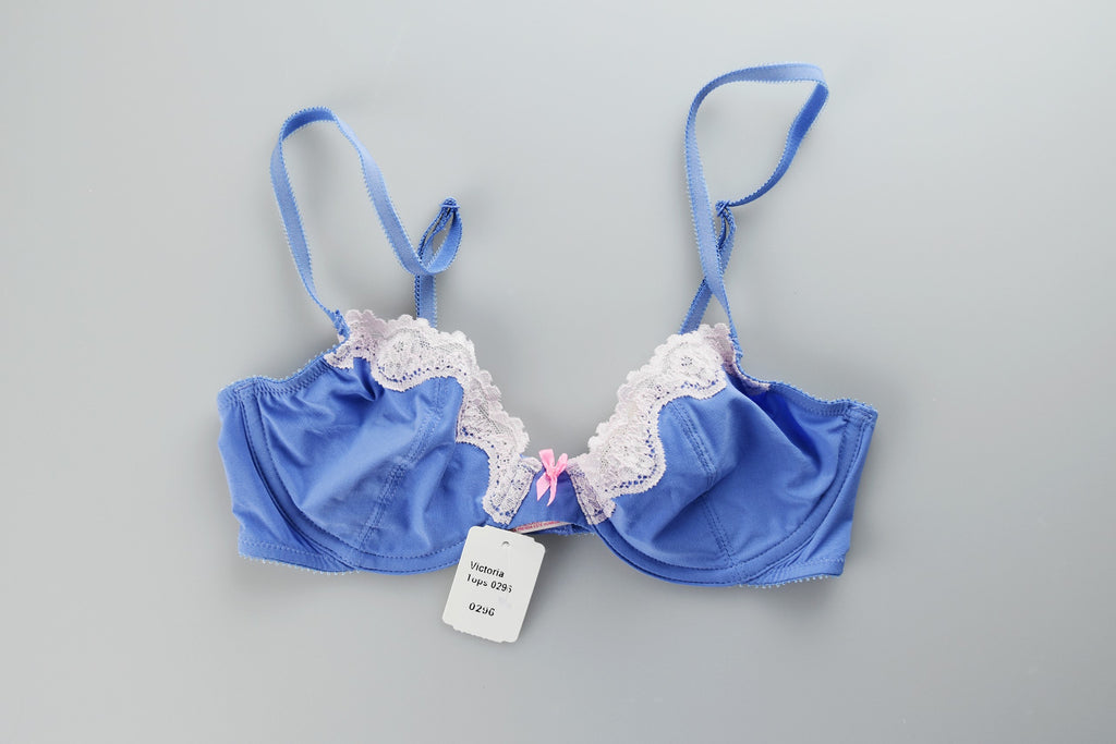 Victoria's Secret Bra Azul Encaje 32D – VictoriaTops