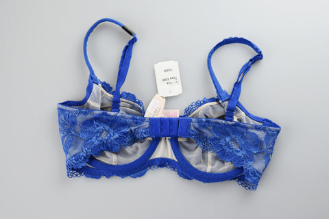 Brasier Azul con Dorado Victoria's Secret de segunda mano - Shoppiland