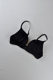 Victoria's Secret Full Coverage Bra Color Negro Moño Enfrente Varillas 34D