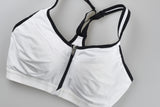 Victoria's Secret Sport Bra White and Black 34C