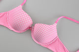Victoria's Secret Bra Rosa a Cuadros 34C
