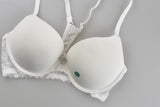 Victoria's Secret Bra Blanco Espalda Con Encaje 34C