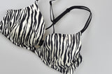 Victoria's Secret Bra Estampado de Zebra 36C