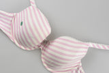 Victoria's Secret Rosa Bra Full Coverage Bra Rayas 34C