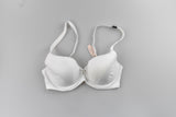 Victoria's Secret Bra Blanco Corazon Plateado Orilla Encaje 34D