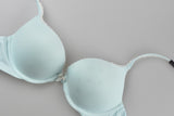 Victoria's Secret Bra Azul Cielo Orilla Encaje Blanco Moño Blanco 36B