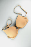 PINK Full Coverage Bra Beige Liso 32A
