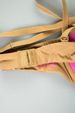 PINK Full Coverage Bra Beige Liso 32A