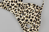 Victoria's Secret Swim Suit Leopardo Animal Print Extra Small (Extra Chica)