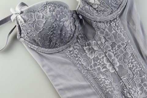 Victoria's Secret Lingerie Corset Gris 32B