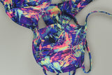 PINK Swim Suit Colores Alegres Large Grande