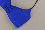 Victoria's Secret Swim Suit Azul tirantes Medium (Mediana)