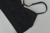 Victoria's Secret Swim Suit Negro Tirantes cruzados en espalda Medium (Mediana)