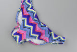 Victoria's Secret Cheekini  Azul Zic Zac Large (Grande)