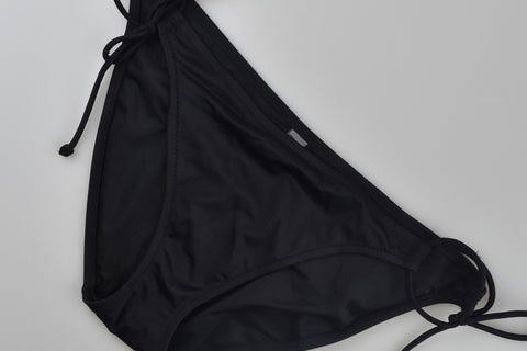 Victoria's Secret Cheekini Panty Negro Tiras CostadosLarge (Grande)