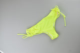 PINK Cheekini Panty Amarillo Tiras a los Costados Grande