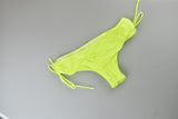 PINK Cheekini Panty Amarillo Tiras a los Costados Grande