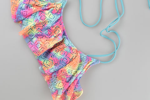 Victoria's Secret Swim Suit Colores Pasteles Small (Chica)