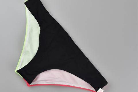 PINK Cheekini Negro Tela Lisa Chica