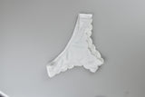 PINK Cheekini Panty Blanco Grande