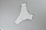 PINK Cheekini Panty Blanco Grande
