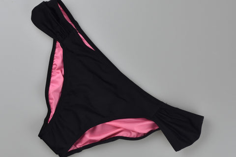 PINK Cheeky Negro Con Rosa en interior Chico