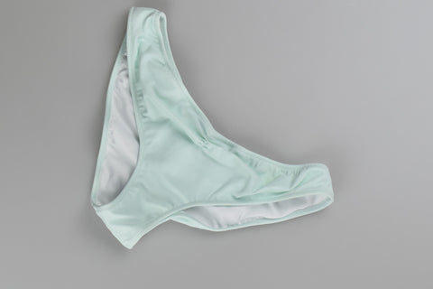 PINK Cheekini Azul Turquesa Pliegue Mediana