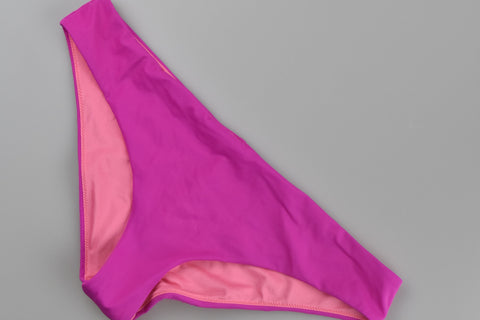 PINK Cheekini Color Morado Sin Estampado Mediana