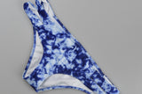 Victoria's Secret Cheekini Azul Con Nubes Abertura a los Costados Medium (Mediana)