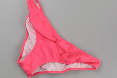 PINK Cheekini Rosa Con Pliegue Enfrente Y Corazon Mediana