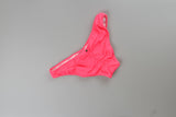 PINK Cheekini Rosa Con Pliegue Enfrente Y Corazon Mediana
